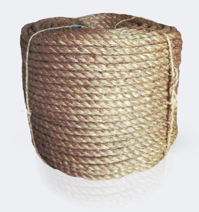 Канат манильский тросовой свивки 3-х прядный крученный
